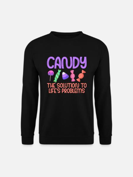 Candy Gift - Unisex Sweatshirt - black
