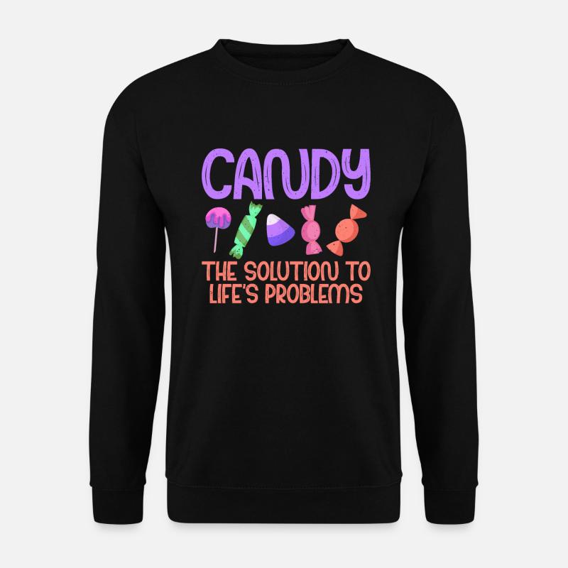 Candy Gift - Unisex Pullover - Schwarz