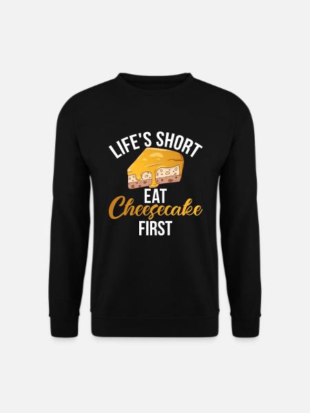 Cheesecake Gift - Unisex Sweatshirt - black