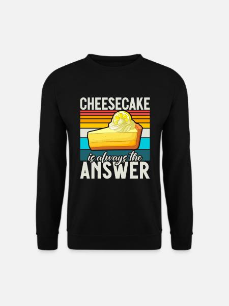 Cheesecake Gift - Unisex Sweatshirt - black