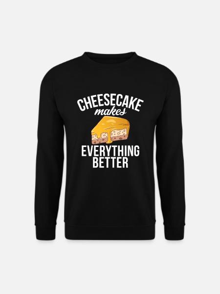 Cheesecake Gift - Unisex Sweatshirt - black