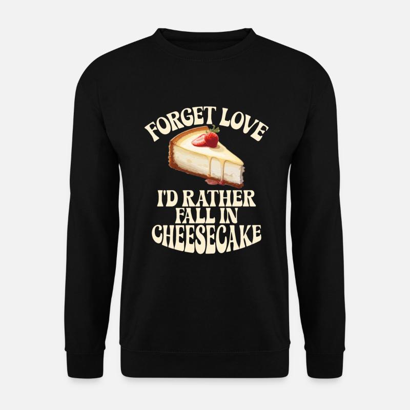 Cheesecake Gift - Unisex Pullover - Schwarz
