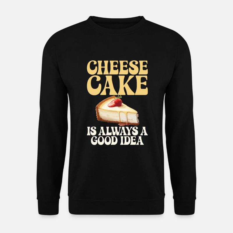 Cheesecake Gift - Unisex Pullover - Schwarz