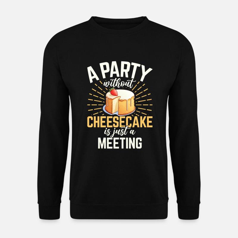 Cheesecake Gift - Unisex Pullover - Schwarz