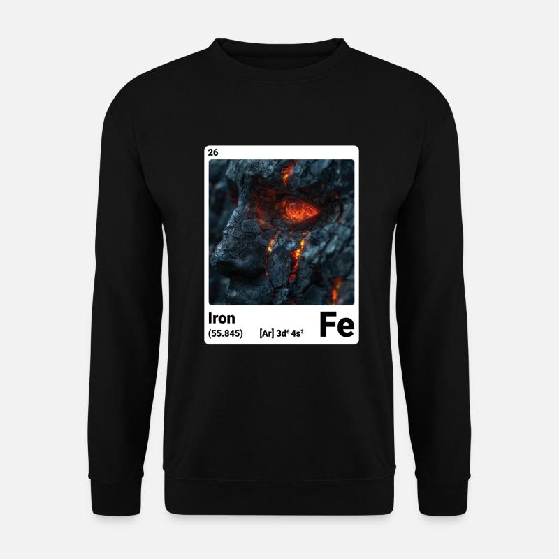 AI am Iron (poids) - Sweat-shirt Unisexe - noir
