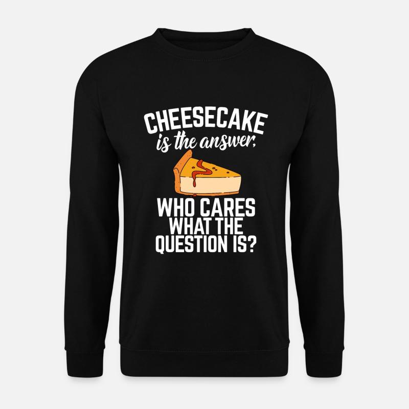 Cheesecake Gift - Unisex Sweatshirt - black