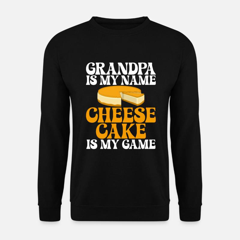 Cheesecake Gift - Unisex Pullover - Schwarz