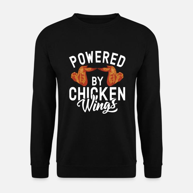 Cadeaux d’ailes de poulet - Sweat-shirt Unisexe - noir