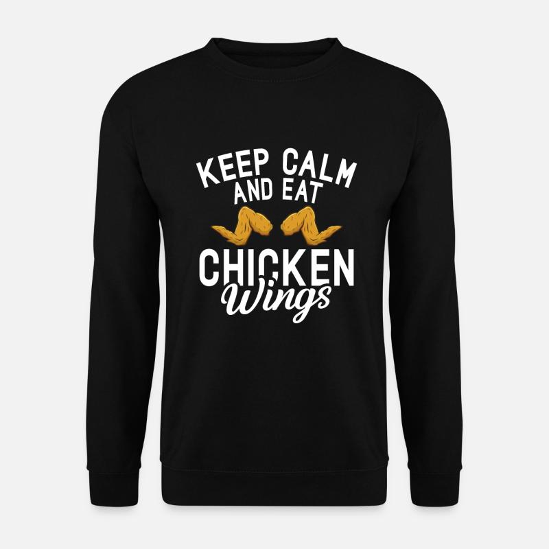 Chicken Wings Gifts - Unisex Pullover - Schwarz