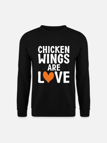 Chicken Wings Gifts - Unisex Sweatshirt - black