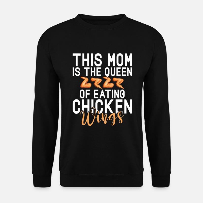 Cadeaux d’ailes de poulet - Sweat-shirt Unisexe - noir