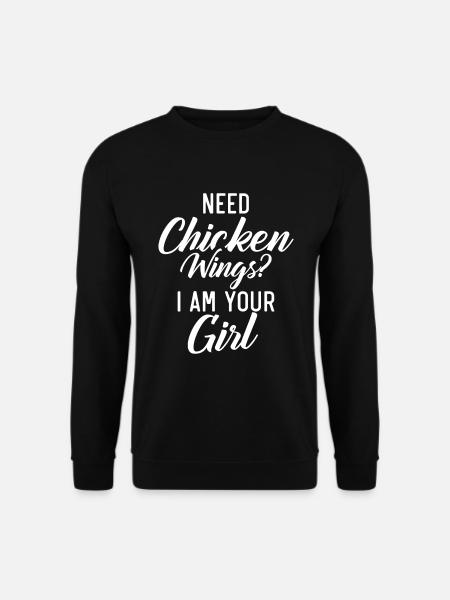 Chicken Wings Gifts - Unisex Sweatshirt - black