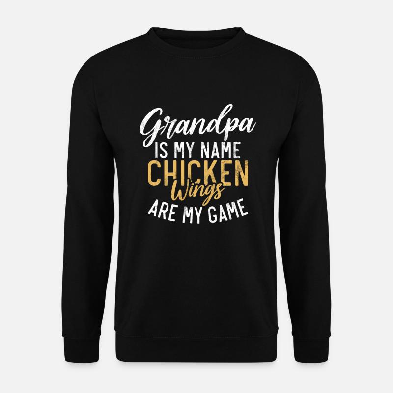 Chicken Wings Gifts - Unisex Pullover - Schwarz