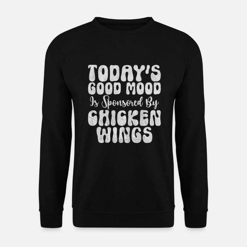 Cadeaux d’ailes de poulet - Sweat-shirt Unisexe - noir