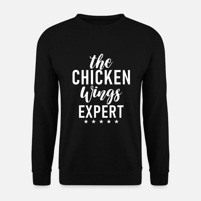 Chicken Wings Gifts - Unisex Pullover - Schwarz