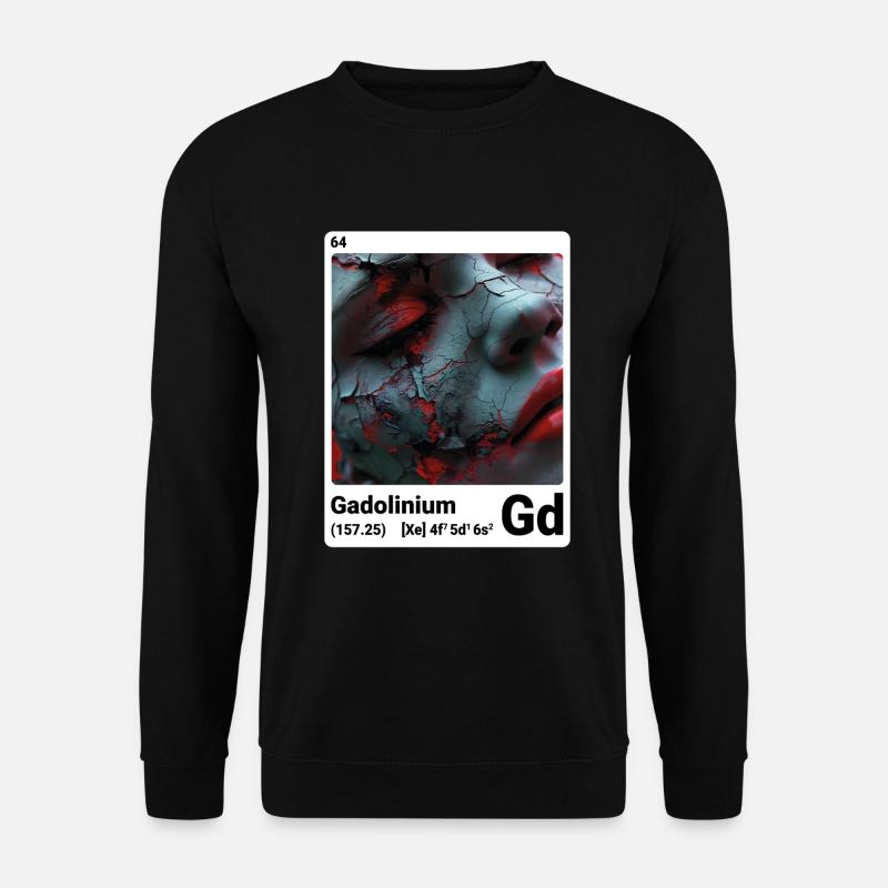 KI bei Gadolinium (wt) - Unisex Pullover - Schwarz