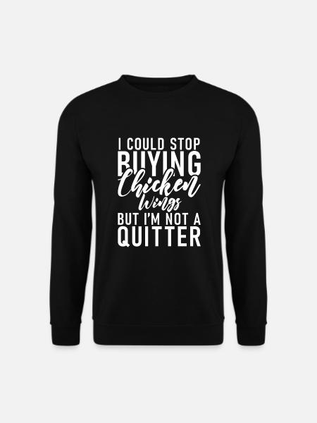 Chicken Wings Gifts - Unisex Pullover - Schwarz