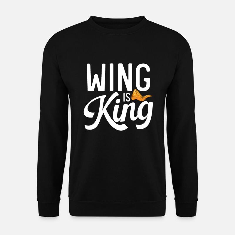 Cadeaux d’ailes de poulet - Sweat-shirt Unisexe - noir