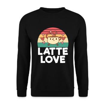 Cadeaux de café - Sweat-shirt Unisexe - noir - Devant - Alina (178cm) & Michal (187cm)