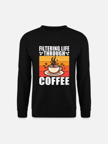 Cadeaux de café - Sweat-shirt Unisexe - noir