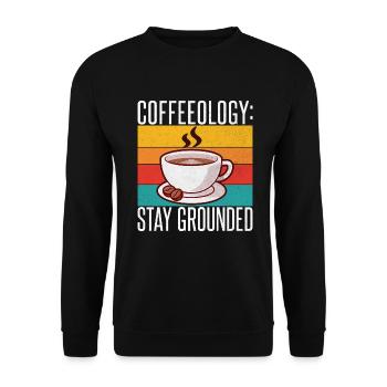 Cadeaux de café - Sweat-shirt Unisexe - noir - Devant - Alina (178cm) & Michal (187cm)