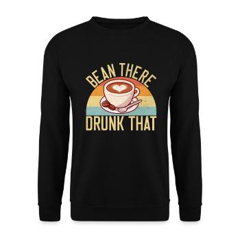 Cadeaux de café - Sweat-shirt Unisexe - noir - Devant - Alina (178cm) & Michal (187cm)