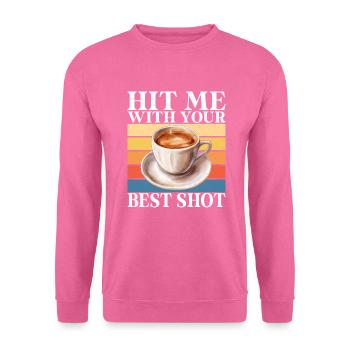 Coffee Gifts - Unisex Pullover - Pink - Vorne