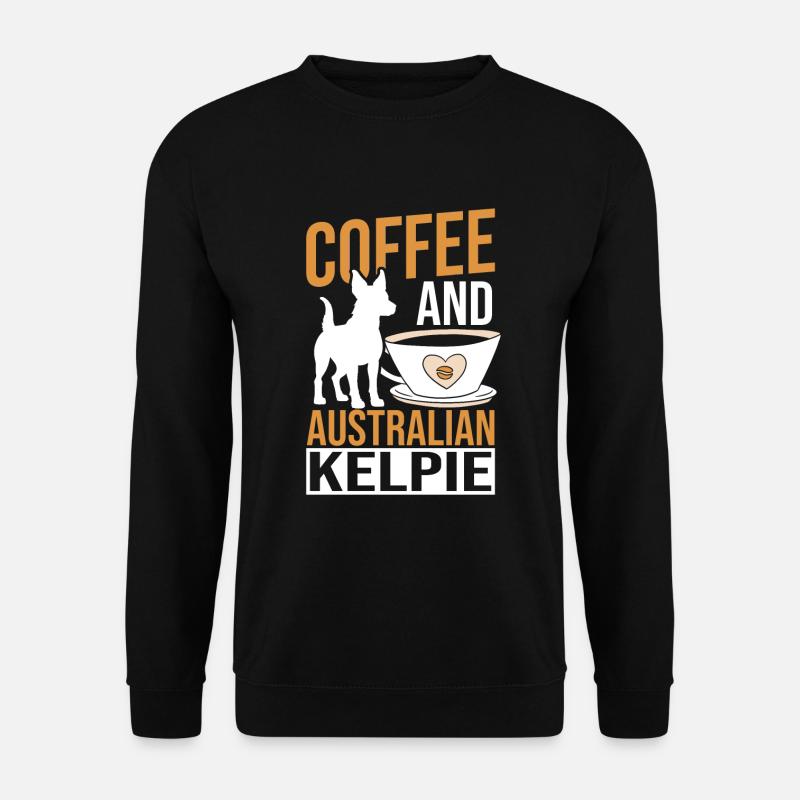 Kelpie Dog Gift - Unisex Sweatshirt - black