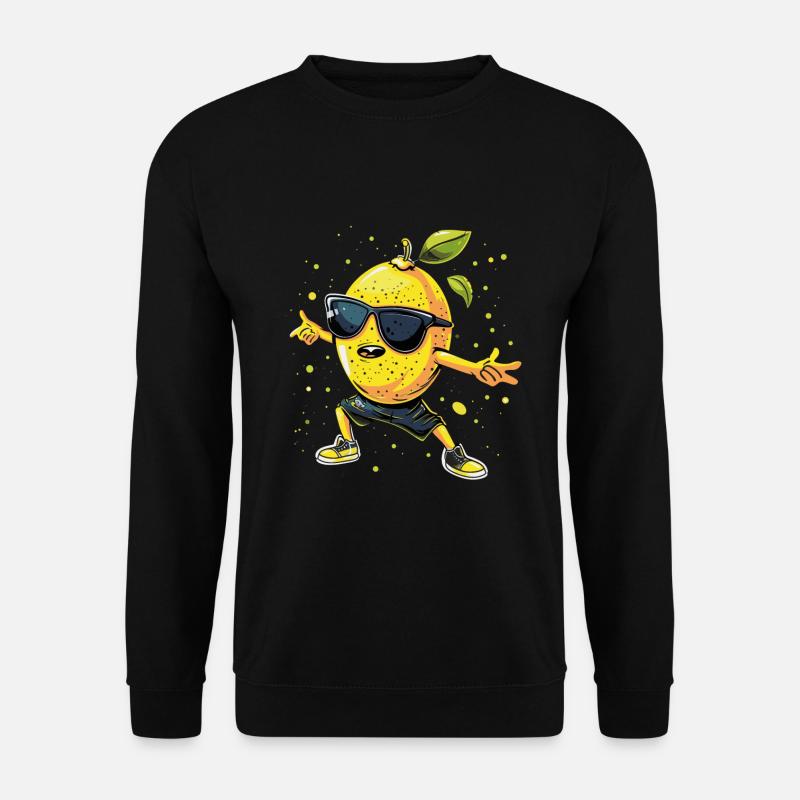 Lemon - Unisex Sweatshirt - black