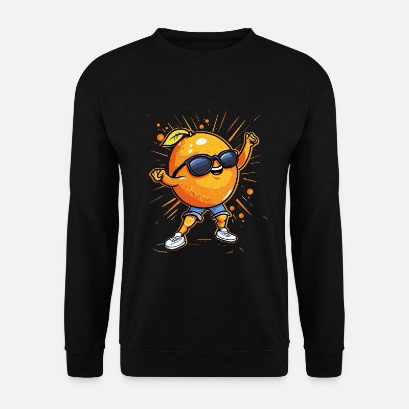 Appelsin - Unisex sweater - sort