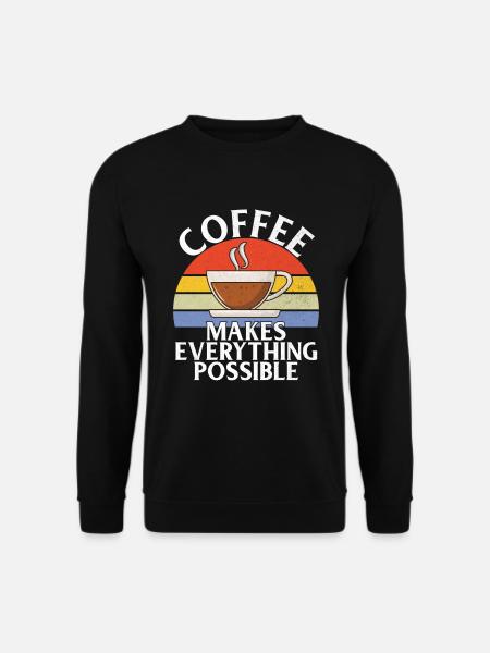 Coffee Gifts - Unisex Pullover - Schwarz