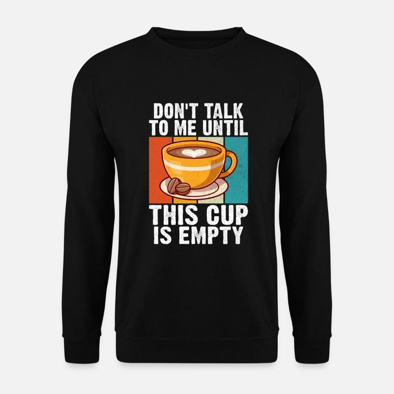 Cadeaux de café - Sweat-shirt Unisexe - noir
