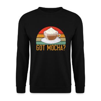 Cadeaux de café - Sweat-shirt Unisexe - noir - Devant - Alina (178cm) & Michal (187cm)