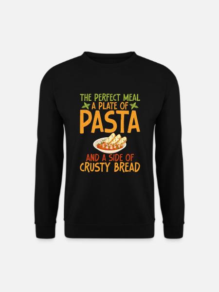 Italienske madgaver - Unisex sweater - sort