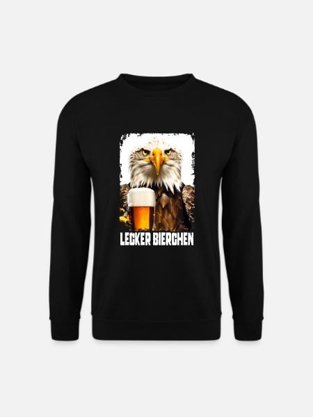 Delicious Beer Adler - Unisex Sweatshirt - black