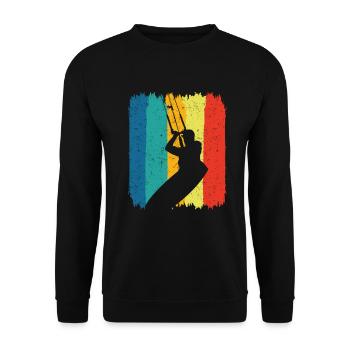 Kitesurfing - Unisex Pullover - Schwarz - Vorne - Alina (178cm) & Michal (187cm)