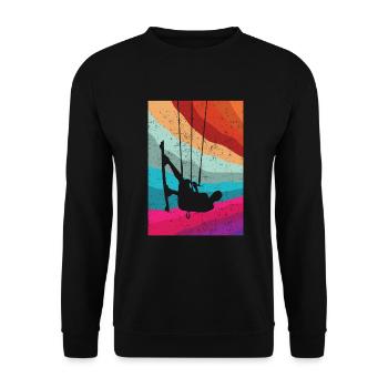 Kitesurfing - Unisex Pullover - Schwarz - Vorne - Alina (178cm) & Michal (187cm)