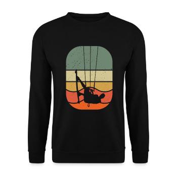 Kitesurfing - Unisex Pullover - Schwarz - Vorne - Alina (178cm) & Michal (187cm)