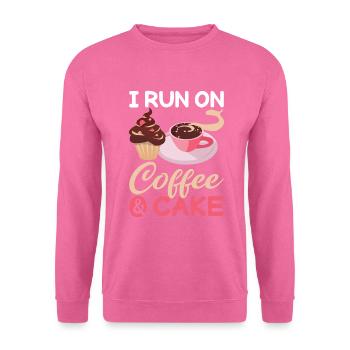 Cake Lover Cake Gift - Unisex Sweatshirt - pink - Front