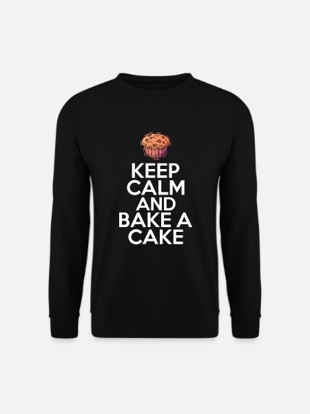 Cake Lover Cake Gift - Unisex Sweatshirt - black