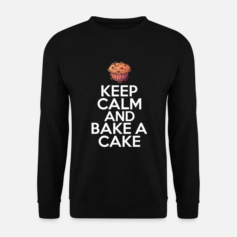 Cake Lover Cake Gift - Unisex Pullover - Schwarz