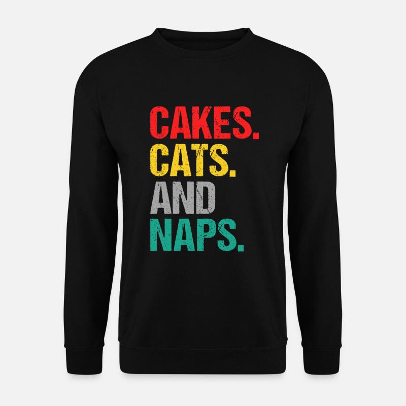 Cake Lover Cake Gift - Unisex Pullover - Schwarz