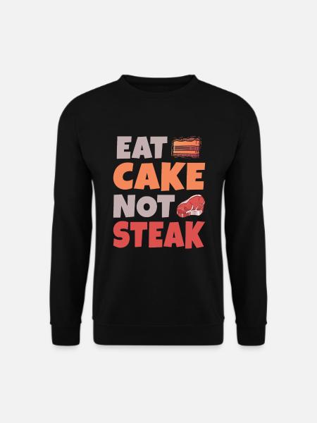 Cake Lover Cake Gift - Unisex Sweatshirt - black