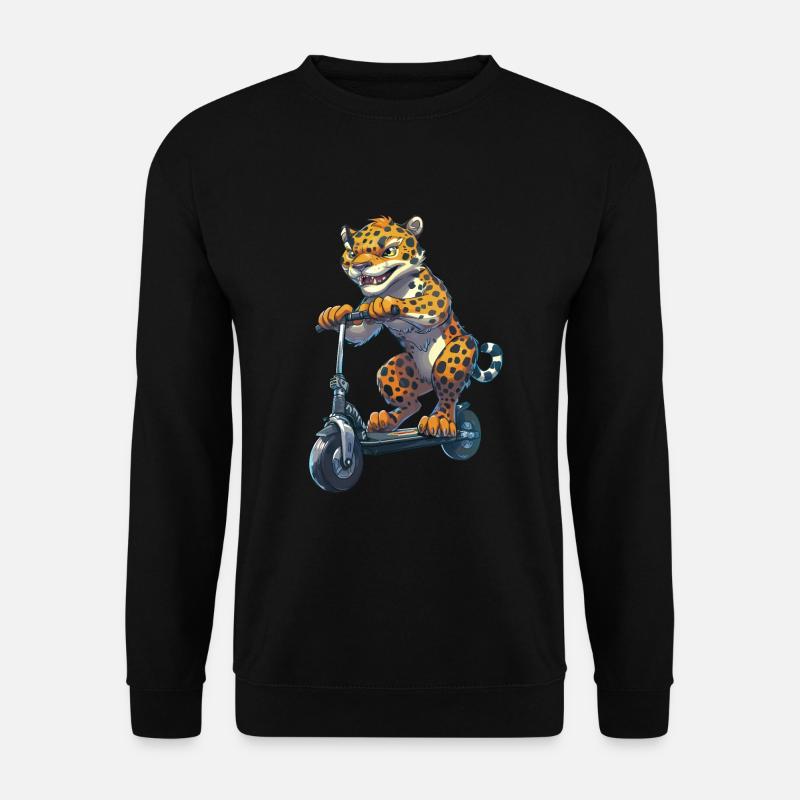 Jaguar Scooter - Unisex Sweatshirt - black
