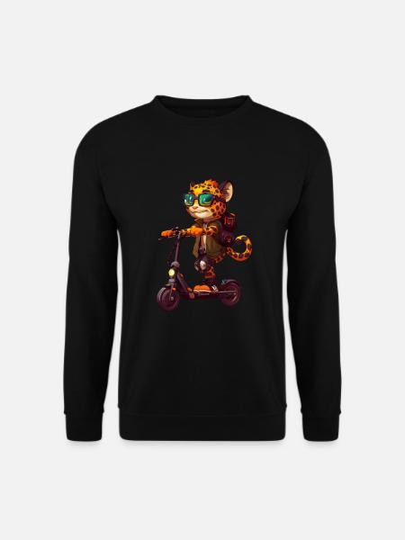 Ocelot Roller - Unisex Sweatshirt - black