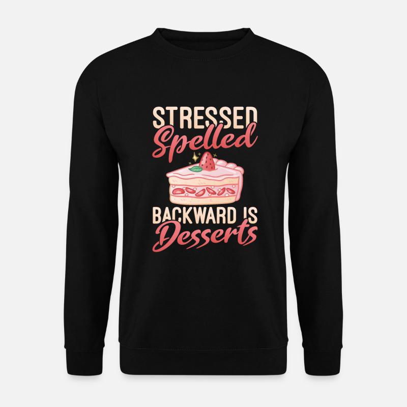 Cake Lover Cake Gift - Unisex Sweatshirt - black