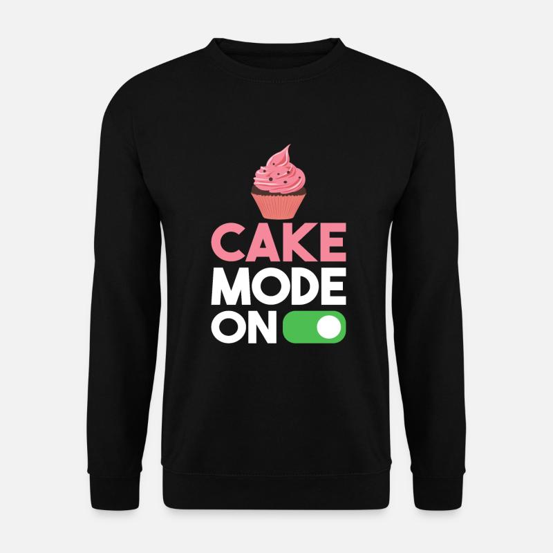 Cake Lover Cake Gift - Unisex Pullover - Schwarz