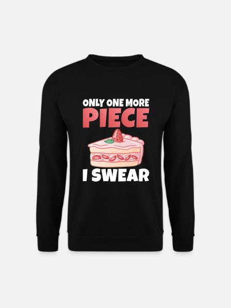 Cake Lover Cake Gift - Unisex Sweatshirt - black