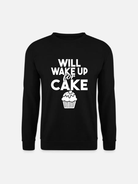 Cake Lover Cake Gift - Unisex Sweatshirt - black