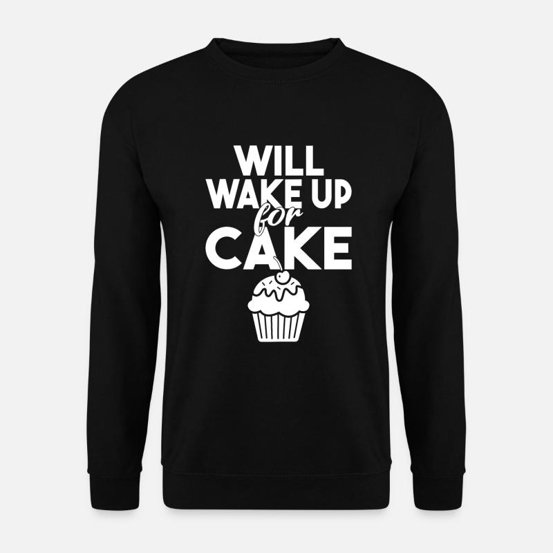 Cake Lover Cake Gift - Unisex Pullover - Schwarz